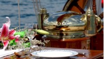 MOONBEAM IV -  Exterior Deck Detail